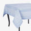 French Home Linen Astra Tablecloth - Ivory and Light Blue-90155413