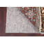 Tapis oriental géométrique Heriz noué à la main 4 x 6