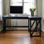 Bureau relevable en L