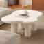 Table basse à 4 pieds Cream Cloud-2116334110