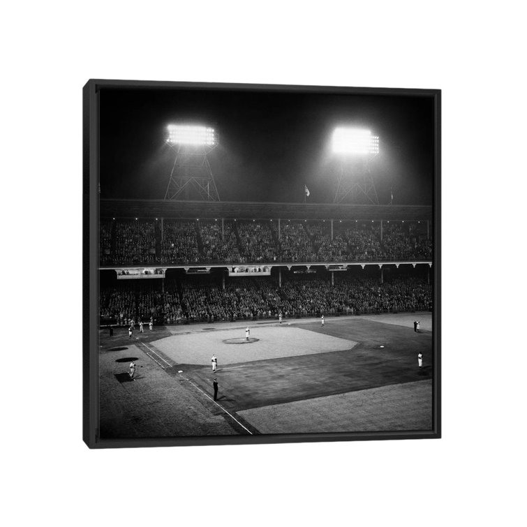 Yankee Stadium Night Game Painting - The Gallery Wrap Store