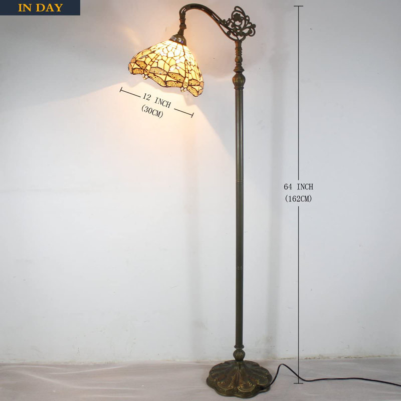 Lampe sur pied arquée 64 po Alexias