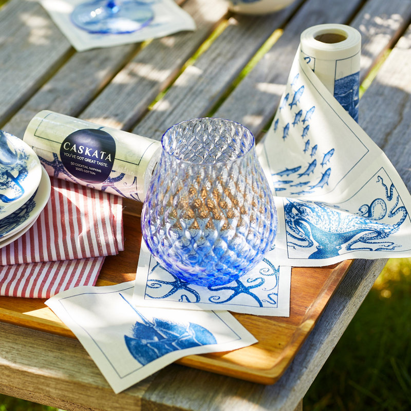 Starfish 100% Cotton Square Napkins