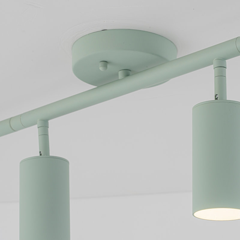 Luminaire encastré linéaire à 4 lumières Gulcan, Vert