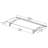 Palram - Canopia Aquila 4'11" W x 3' D Convex Door Awning-12179497