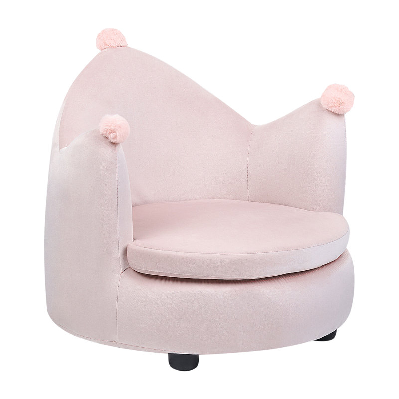 Gwyneth Upholstered Armchair, Pink