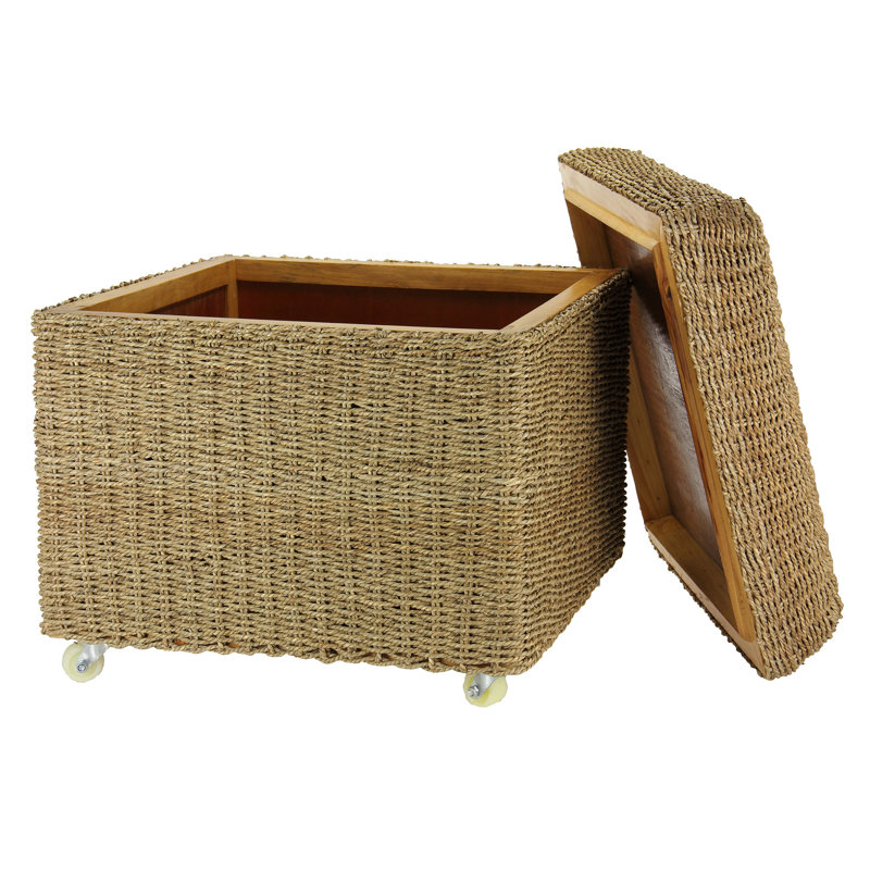 Wechsler Upholstered Ottoman