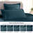 Swanton 100% Textured Medallion Cotton Modern & Contemporary Bedspread & Pillow Sham Set-1958118096-1958118111