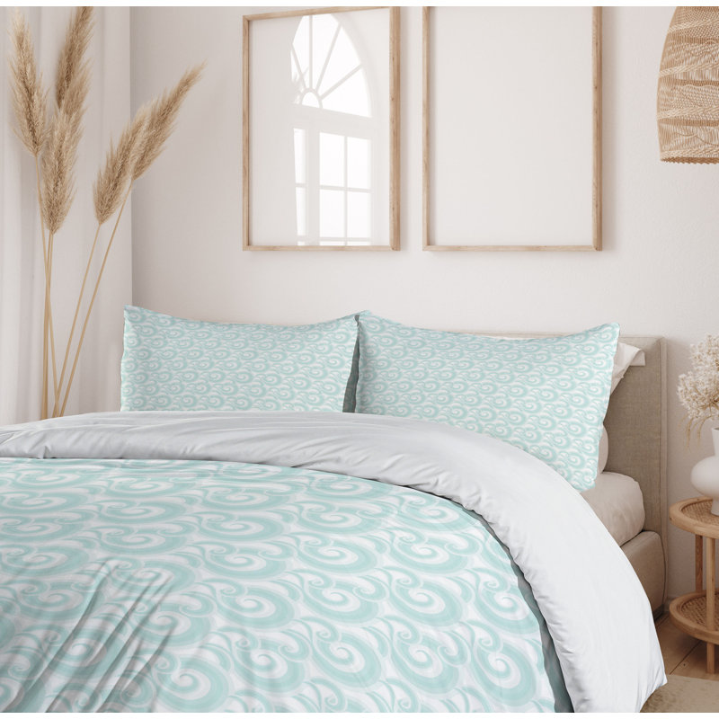 Eclectic Polyester Duvet Cover, Queen Duvet Cover + 2 Standard Shams