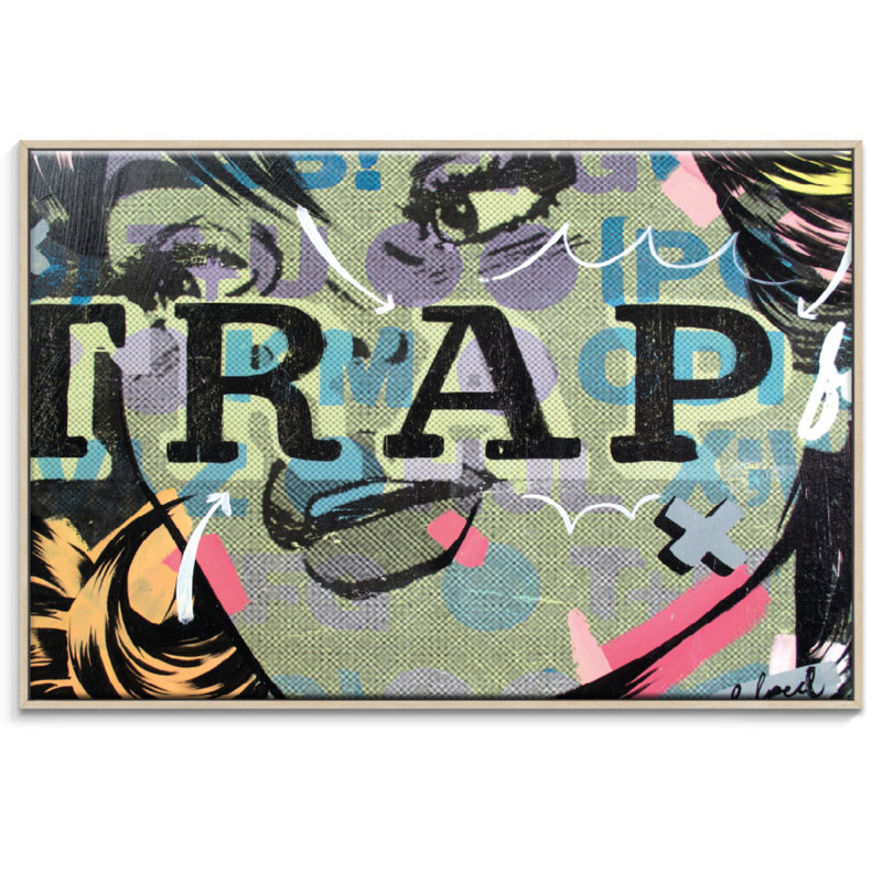 Dan Monteavaro - Print on Canvas, 102cm H x 152cm W, Timber Floater Frame