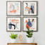 Cadre photo, ensemble d'impressions sur papier