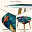 Ensemble de 2 tables basses gigognes Triangle