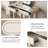 Makeup Vanity with Light mirror,2 drawers