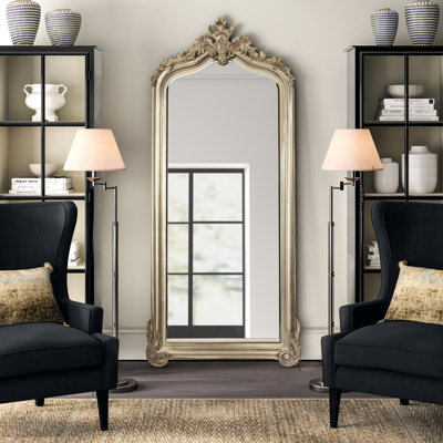 Tressie Solid Wood Arch Mirror