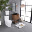 Meuble-lavabo sur pied simple 24 po Fumiki