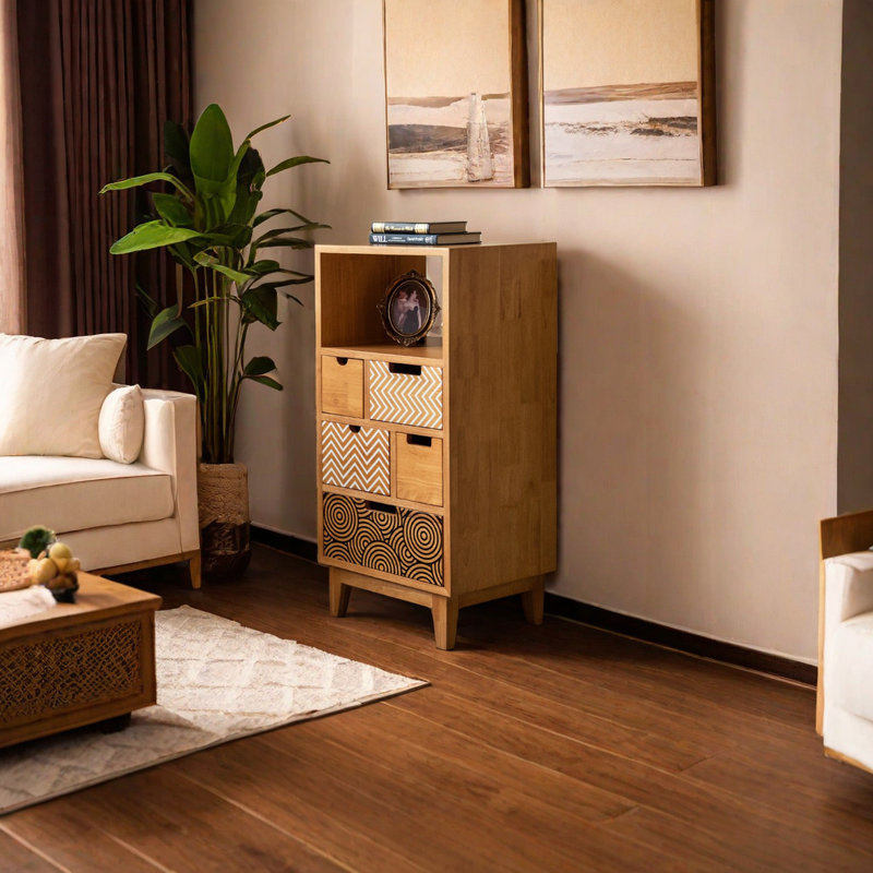 Bertrando Solid Wood Accent Chest