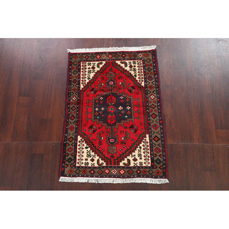 Tapis tribal à motif géométrique traditionnel 3 x 5