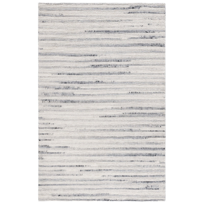 Pecktonville Hand Woven Performance Abstract Rug, Rectangle 3' x 5'