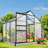 6.2 ft x 6.2 ft Walk-in Aluminum Frame Polycarbonate Hobby Greenhouse-92441691-114500706