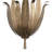 1-light Diseased Metal Wall Sconce Rustic Petal Wall Sconce-249756669
