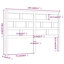 Macintyre Solid Wood Slat Headboard-282840129-282840251