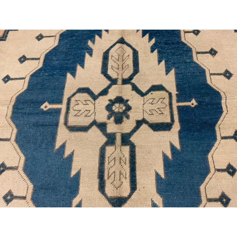 Tapis tribal vieilli 9 x 11