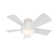 Vox 5 - Blade Indoor/Outdoor Smart Flush Mount Ceiling Fan with Remote Control and LED Light Kit, Works With Alexa and iOS or Android App