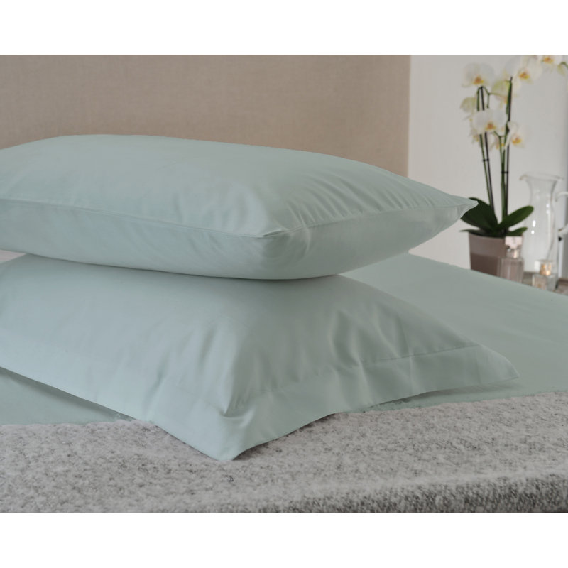 Sham, 60cm H x 85cm W x 0.5cm D, Duck Egg