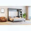 Grand lit escamotable avec bureau et tablettes-1089416570-1089416564