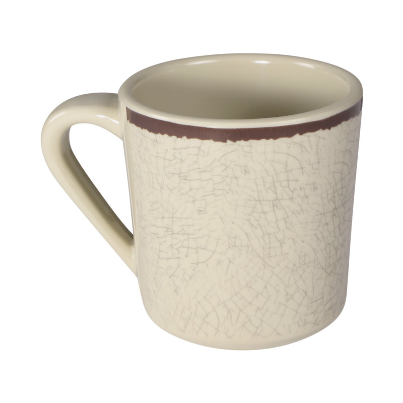 Mojave Melamine Coffee Mug, Vanilla, 10 oz