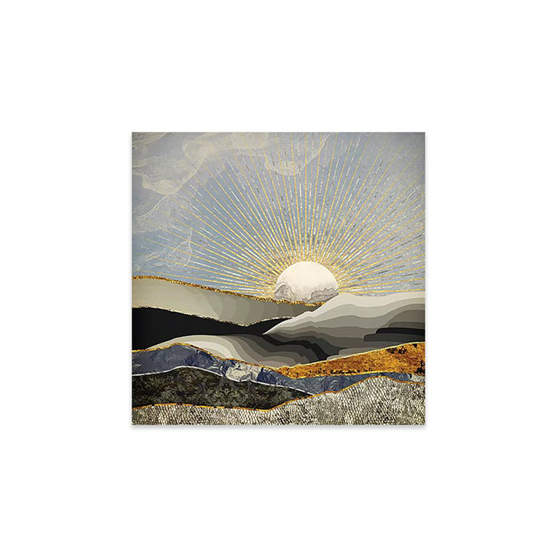 «Morning Sun» par Space grenad Designs - impression non encadrée, H 24 po x l 24 po x P 0,25 po
