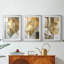 ABSTRACT Series CXV III - Impression sur mesure avec cadre de qualité supérieure - 3 pièces-1929217526-1929217525