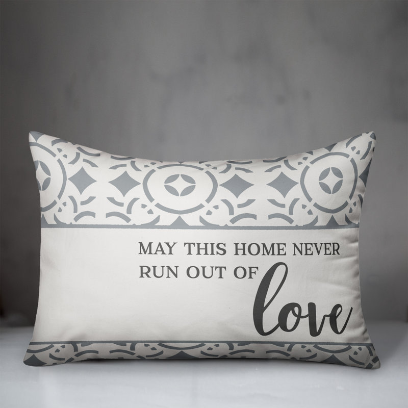  Coussin lombaire intérieur / extérieur Never Run Out of Love, Pas de bourre