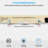 Dimmable 18W 8Inch Ultra-Thin LED Recessed Light with J-Box, 4000K Cool White-56786636
