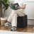 Cube Boucle Upholstered Storage Ottoman-1474341450