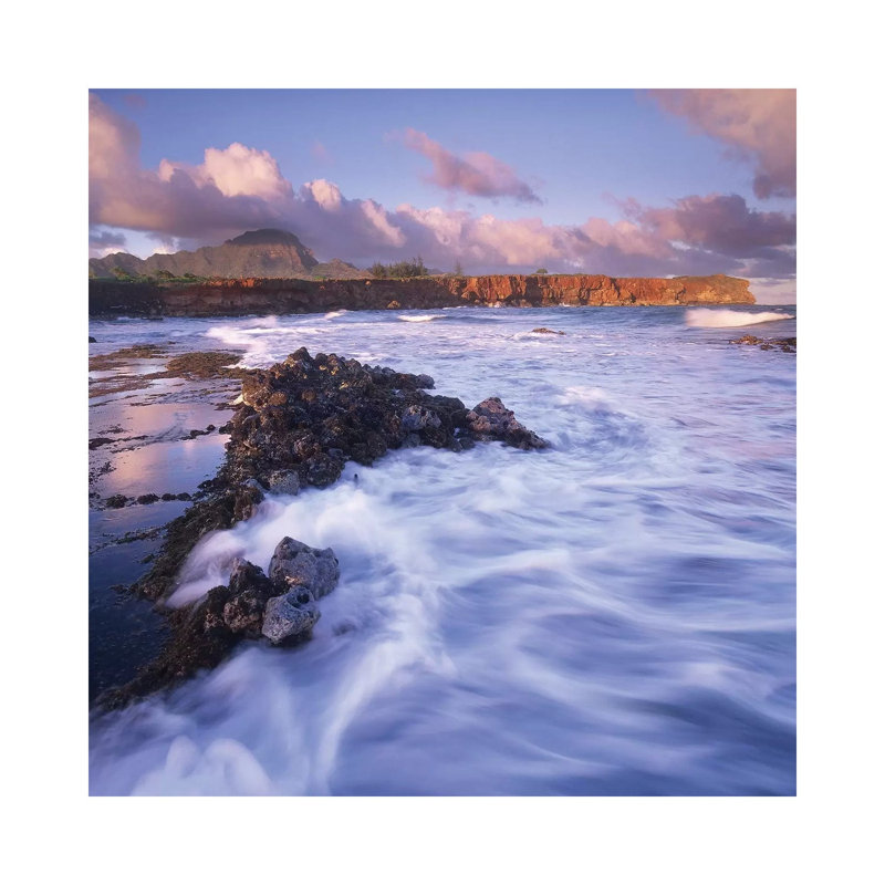 Shipwreck Beach, Kauai, Hawaii by Tim Fitzharris - Wrapped Canvas Print, 30.48 cm H x 30.48 cm W