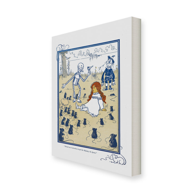 William Wallace Denslow - Wrapped Canvas Print, 45 cm H x 30 cm W x 5 cm D