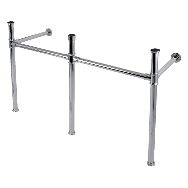 Pattes de lavabo en acier inoxydable Kingston, Chrome poli