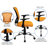 Mid-Back Mesh Swivel Task Office Chair with Chrome Base and Arms-1829379545