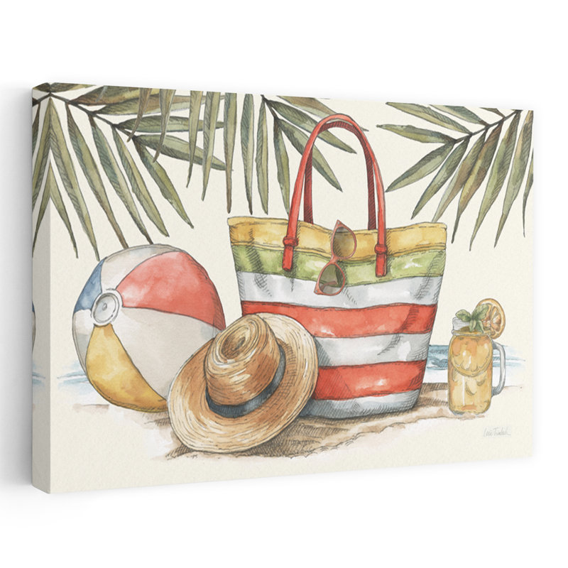 Été rétro I Vintage Bag Ball, 24" H x 16" W