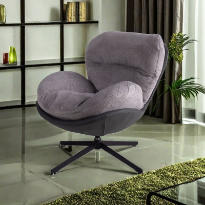360° Swivel Chenille Accent Chair