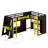 L-Shaped Wooden Gaming Bed Frame With RGB LED Lights-1225757655