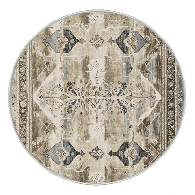 Tapis opulent en mosaïque