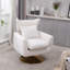 360-Degree Swivel Accent Chair with a Pillow-1162006660