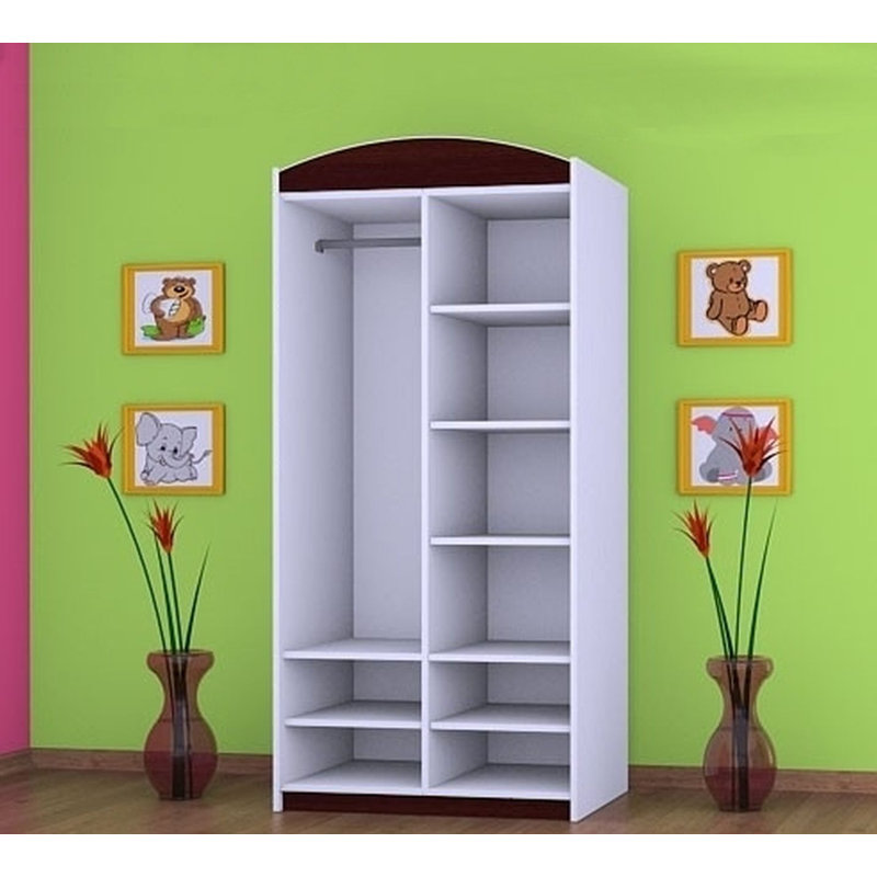 Aticus 2 Door Wardrobe, Black