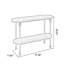 Console rectangulaire en bois massif brun-367998658