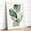 Single Stem in Green Botanical - Framed Print-288435561-288435567