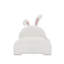Twin Size Upholstered Rabbit-Shape Princess Bed