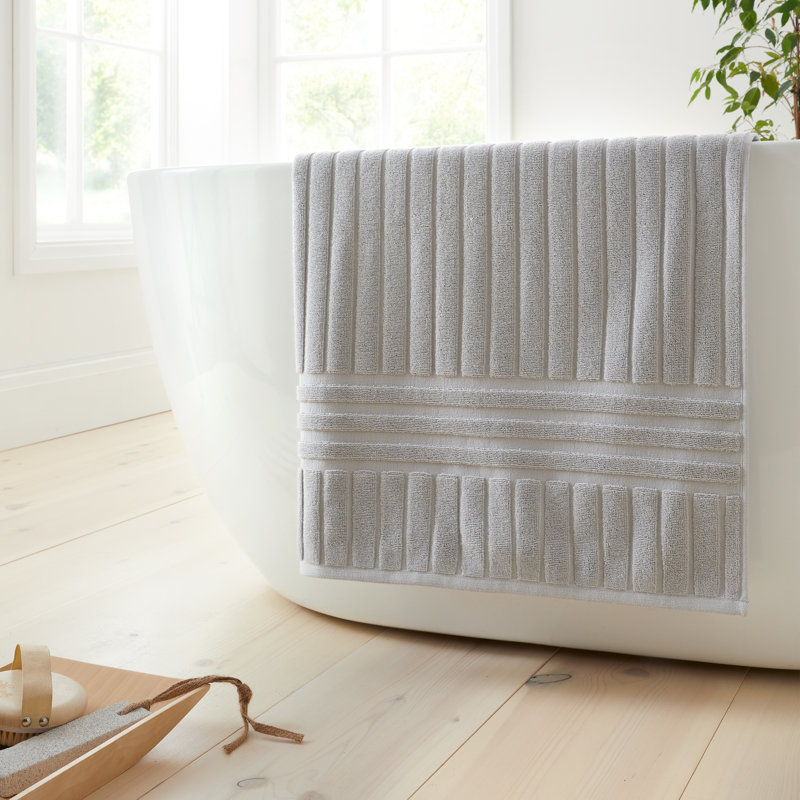 Hotel Towel 100% Cotton Hand Towel, Silver Grey