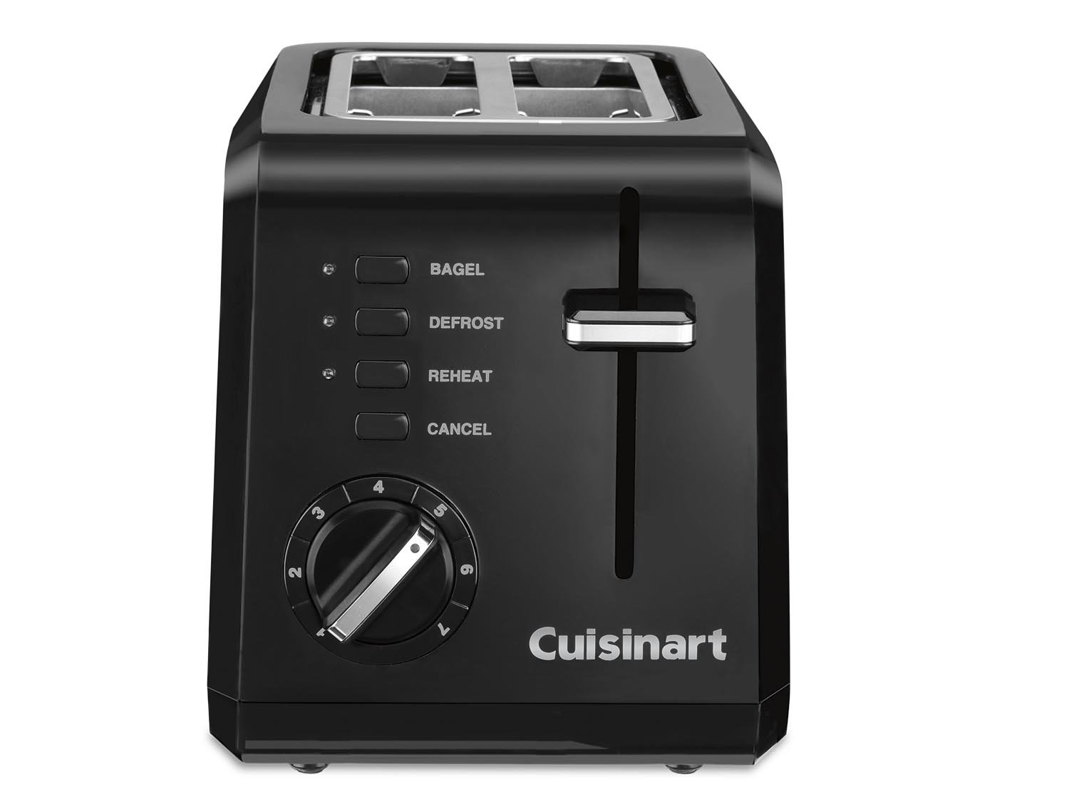 Cuisinart 2-Slice Compact Plastic Toaster - Black